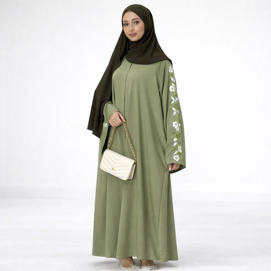 Isla - Floral Long Sleeved Robe